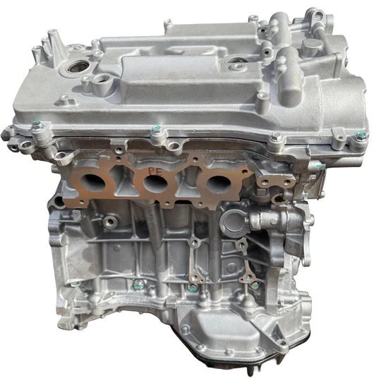 2007-2015 Lexus RX350 3.5L 2GR-FE 6-Cylinder Engine Motor No Oil Cooler, close up of the block