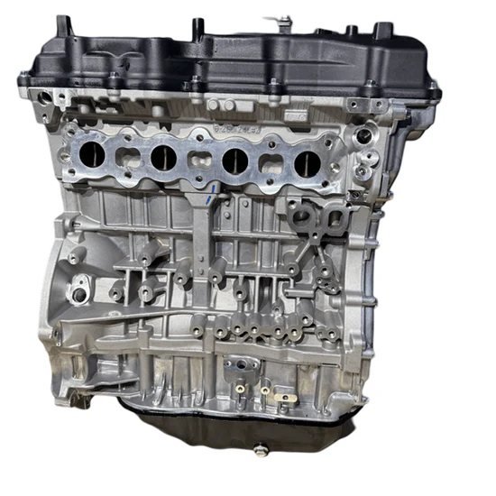 2011-2014 Hyundai Sonata 2.0L Turbo G4KH Theta II GDI 4-Cylinder Engine Gen 1, close up of the block
