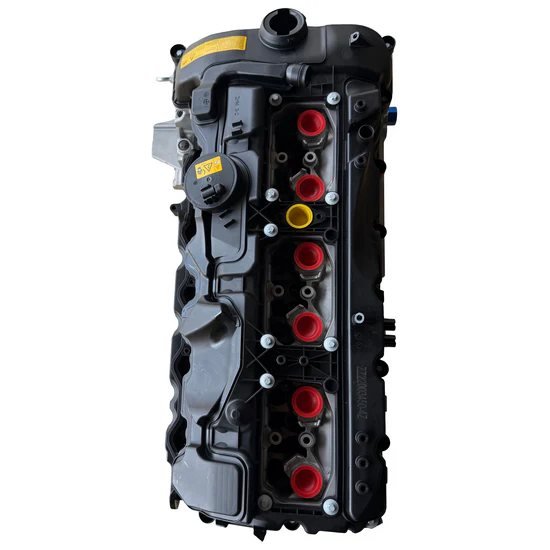 2011-2019 BMW X6 6 Cylinder Turbo 3.0L AWD Engine Motor N55 B30A XDrive35i, close up of the block