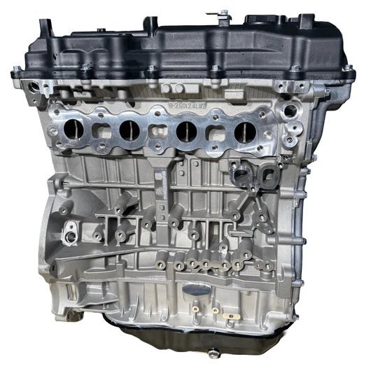 2012-2014 Hyundai Sonata 2.4L G4KJ Theta II GDI 4-Cylinder Engine Motor Gen1, close up of the block