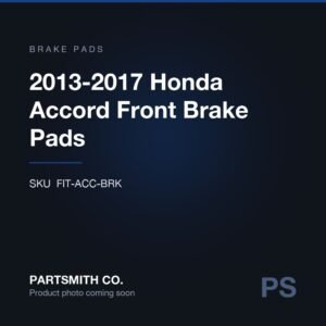 2013-2017 Honda Accord Front Brake Pads from PartSmith Co.