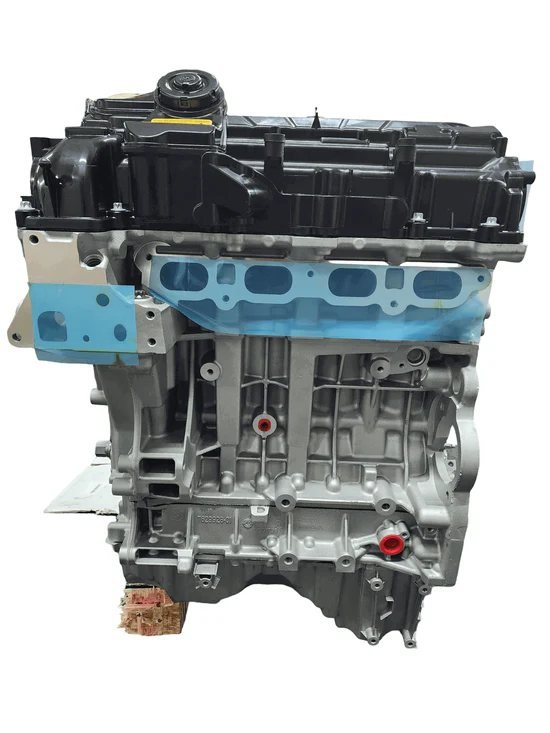 2014-2015 BMW 428I 2.0L N20B20 4-Cylinder RWD Turbo Engine Motor, close up of the block