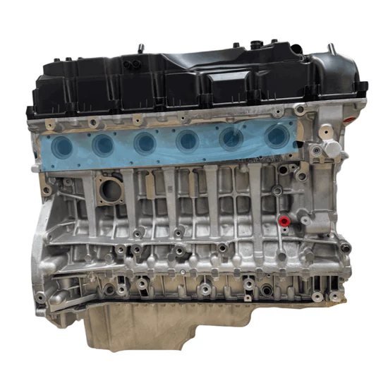 2014-2016 BMW 435i 6 Cylinder Turbo 3.0L Engine Motor N55 B30A, close up of the block