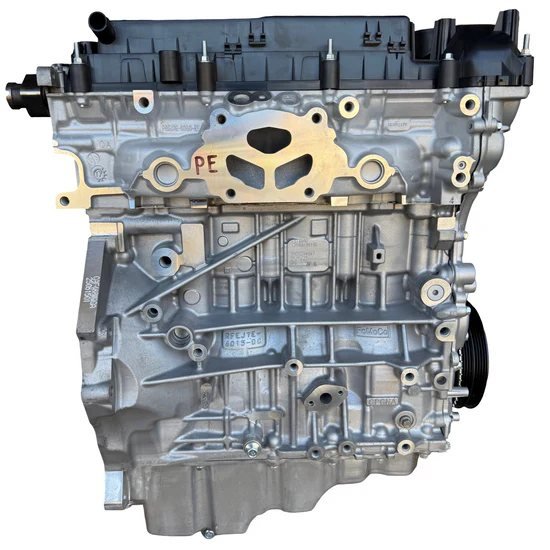 2016-2019 Ford Explorer 2.3L Turbo CAF488WQGA 4-Cylinder Engine Motor, close up of the block