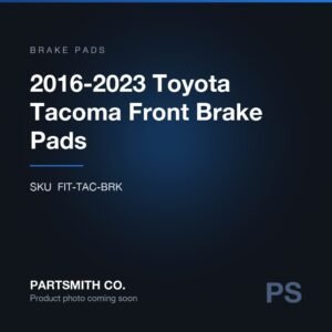 2016-2023 Toyota Tacoma Front Brake Pads from PartSmith Co.
