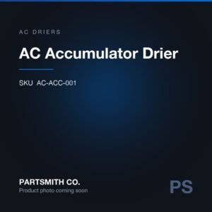AC Accumulator Drier from PartSmith Co.