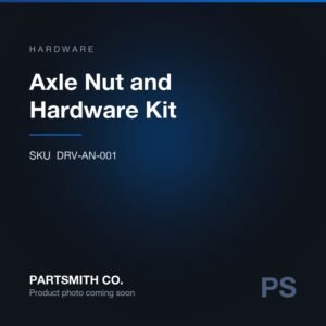 Axle Nut and Hardware Kit from PartSmith Co.
