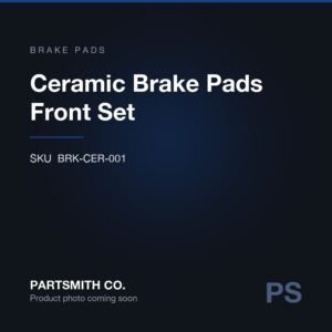 Ceramic Brake Pads Front Set from PartSmith Co.