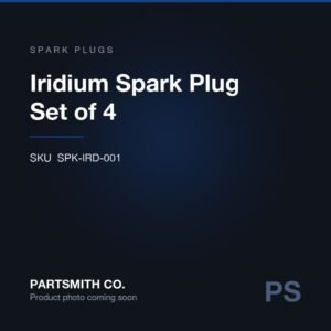 Iridium Spark Plug Set of 4 from PartSmith Co.