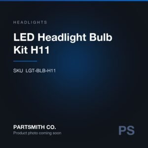 LED Headlight Bulb Kit H11 from PartSmith Co.