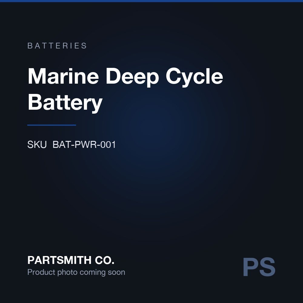 Marine Deep Cycle Battery