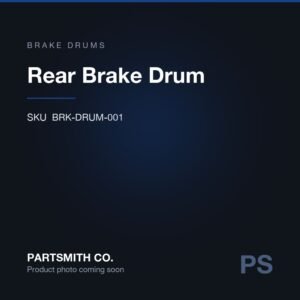 Rear Brake Drum from PartSmith Co.