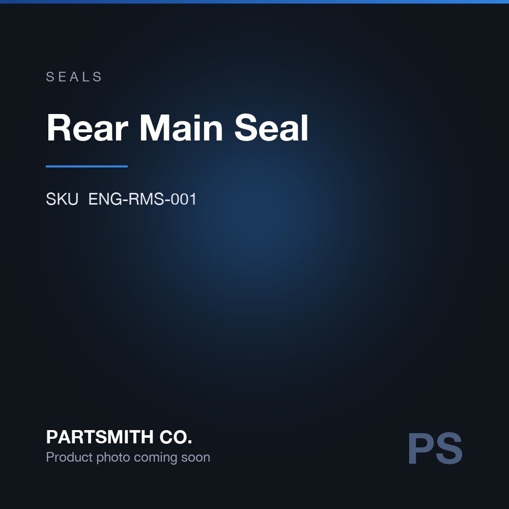 Rear Main Seal