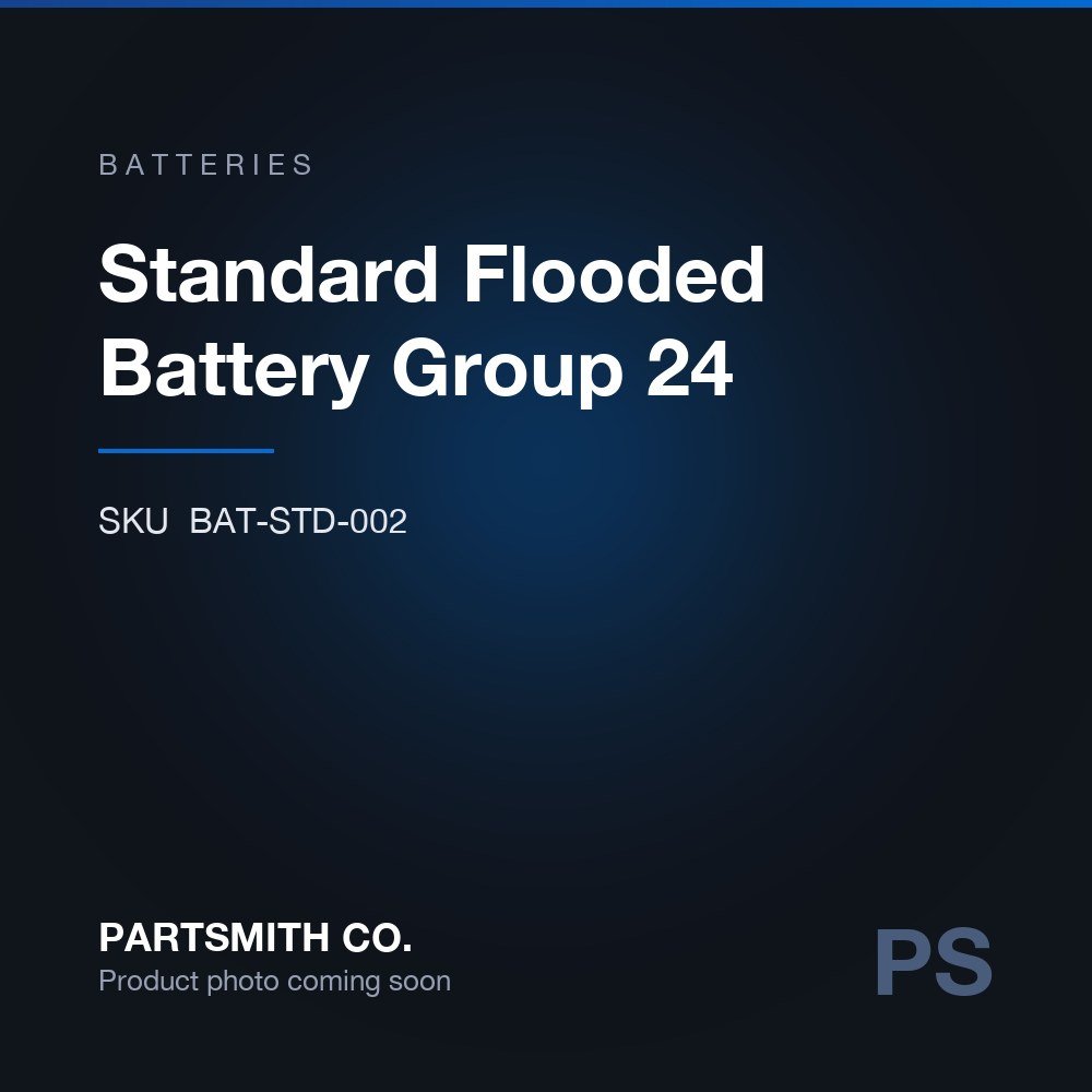 Standard Flooded Battery Group 24
